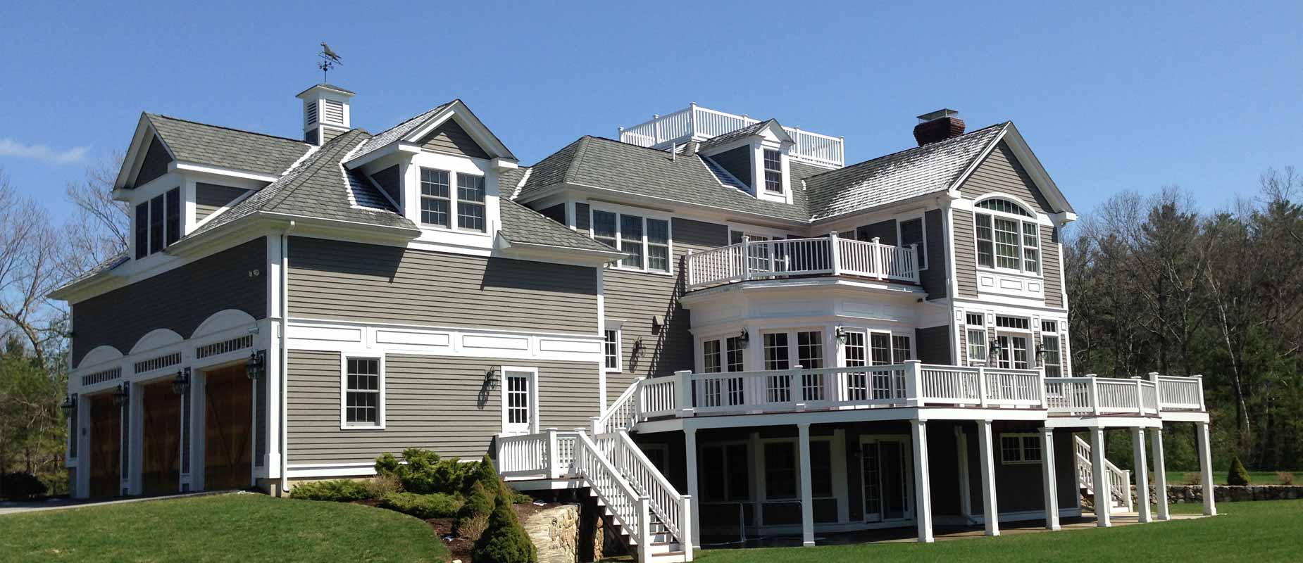 Exterior House Painting - New England Painting and Construction, Great Boston area