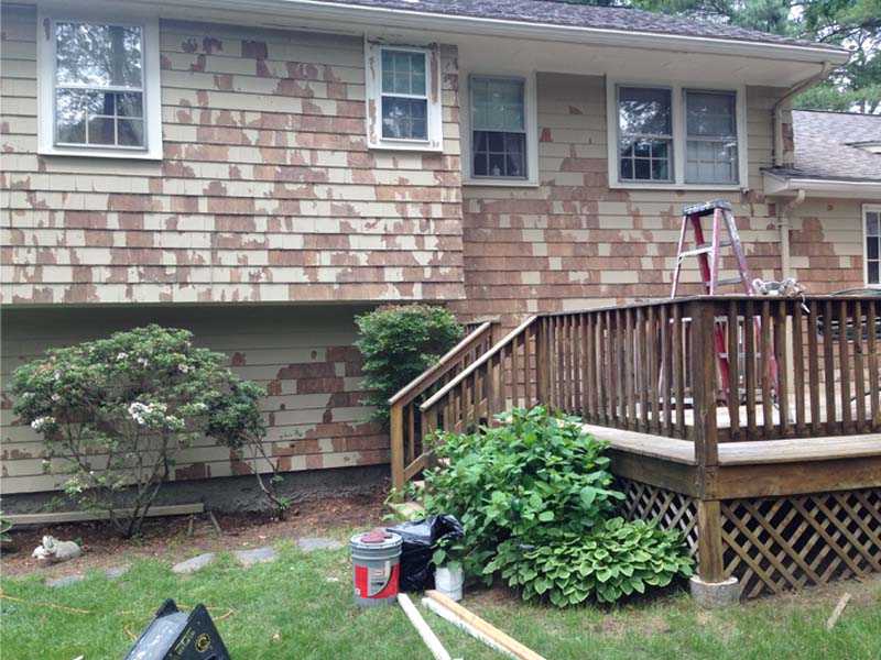 Exterior painting - New England Painting and Contracting