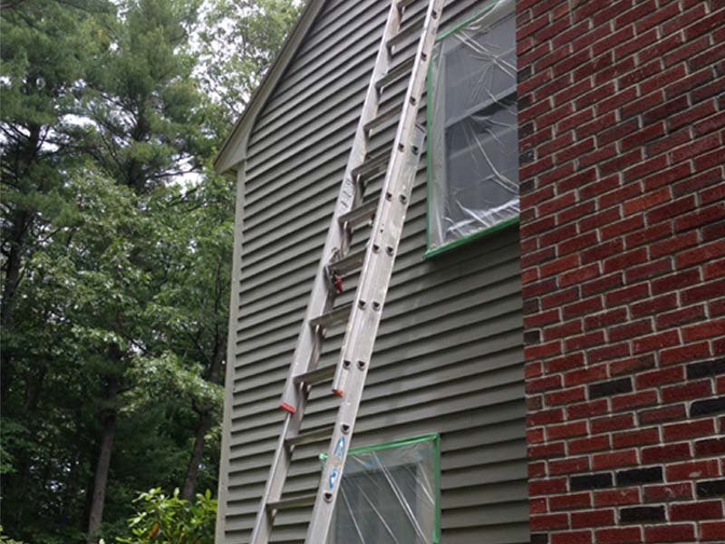 Exterior painting - New England Painting and Contracting